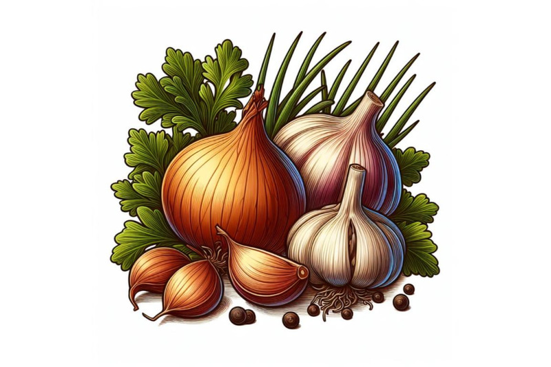 8-onion-and-garlic-illustration-bundle