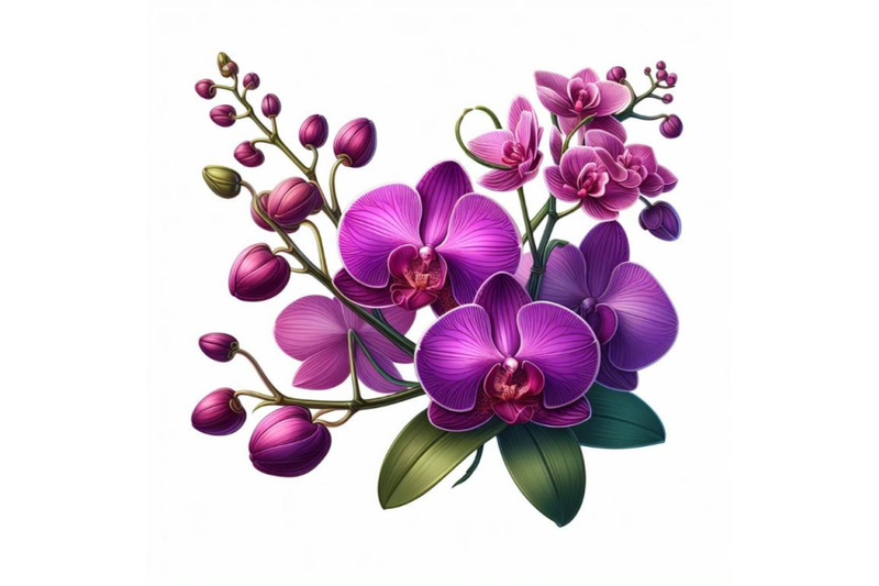 8-purple-orchid-isolated-on-white-bundle