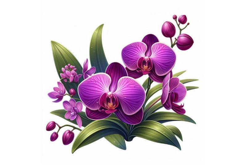 8-purple-orchid-isolated-on-white-bundle