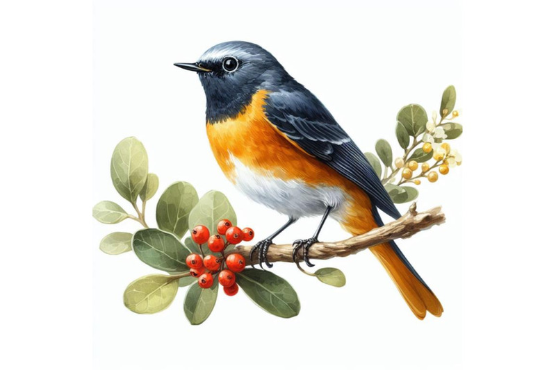 8-american-redstart-bird-watercol-bundle