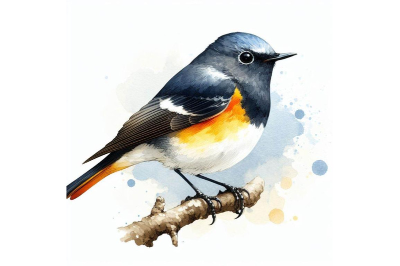 8-american-redstart-bird-watercol-bundle