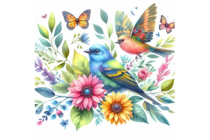 8-watercolor-colorful-birds-and-b-bundle