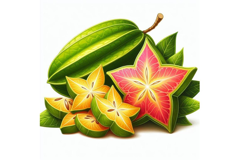 8-a-carambola-or-starfruit-and-bundle