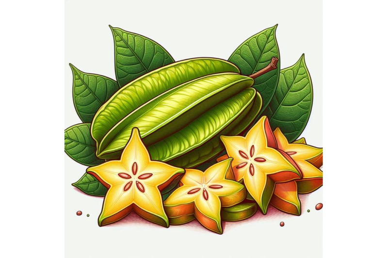 8-a-carambola-or-starfruit-and-bundle