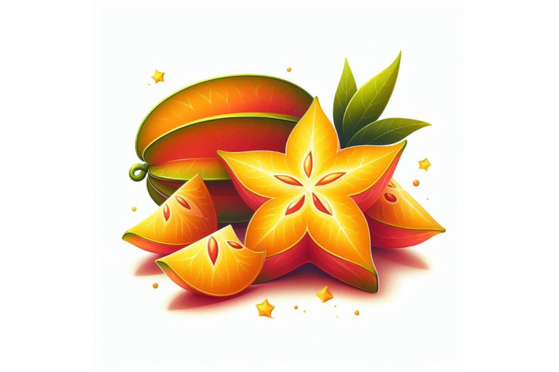 8-a-carambola-or-starfruit-and-bundle