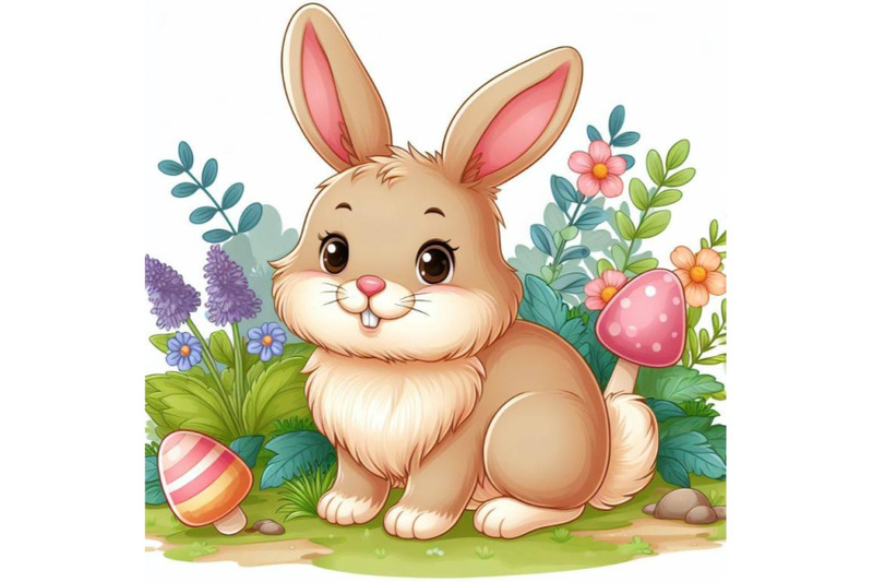 8-cute-rabbit-woodland-animal