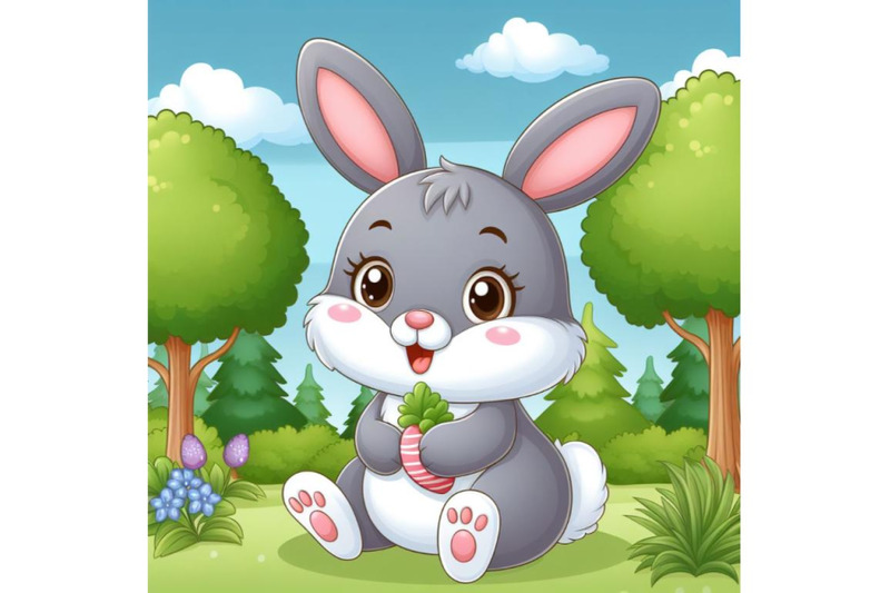 8-cute-rabbit-woodland-animal