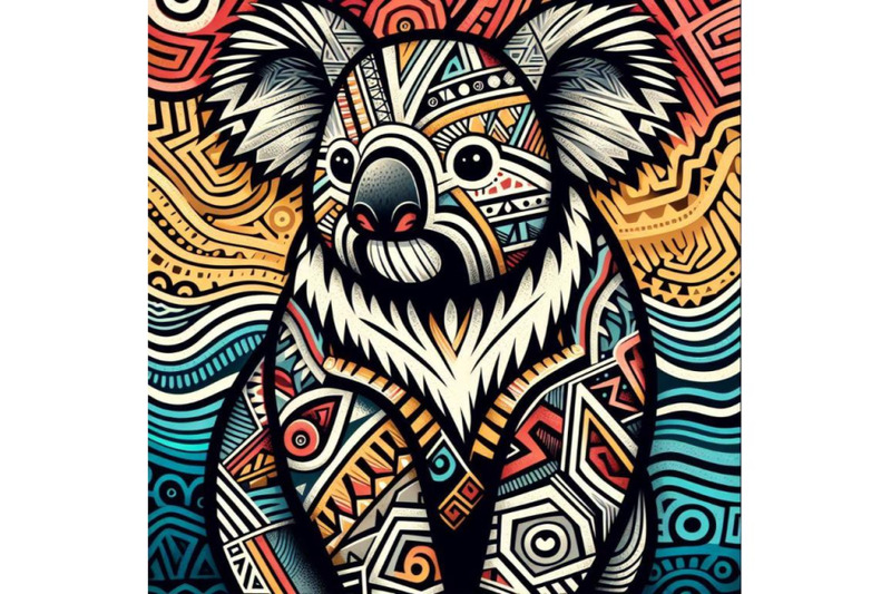 8-animal-tribal-koala