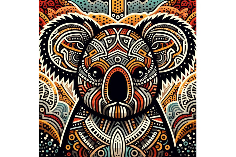 8-animal-tribal-koala