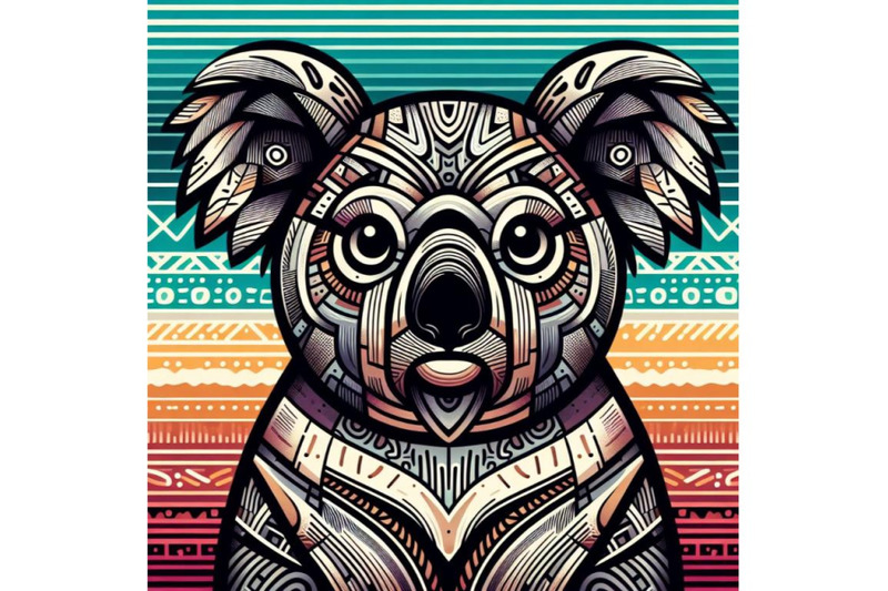 8-animal-tribal-koala