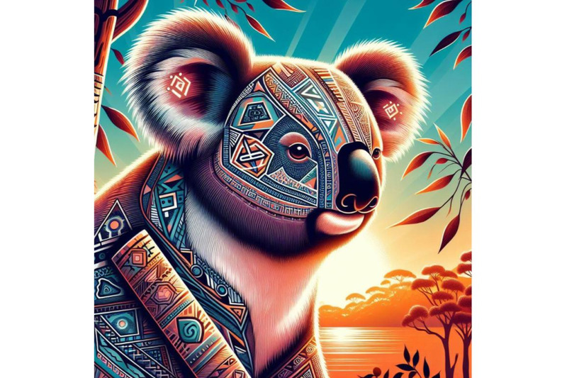 8-animal-tribal-koala