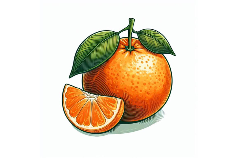 8-mandarin-orange-on-white-bundle
