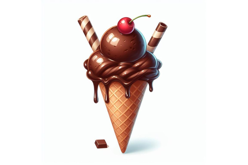 8-chocolate-ice-cream-cone-on-a-w-bundle