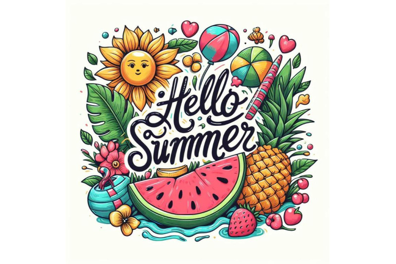 8-hello-summer-lettering-on-whi-bundle