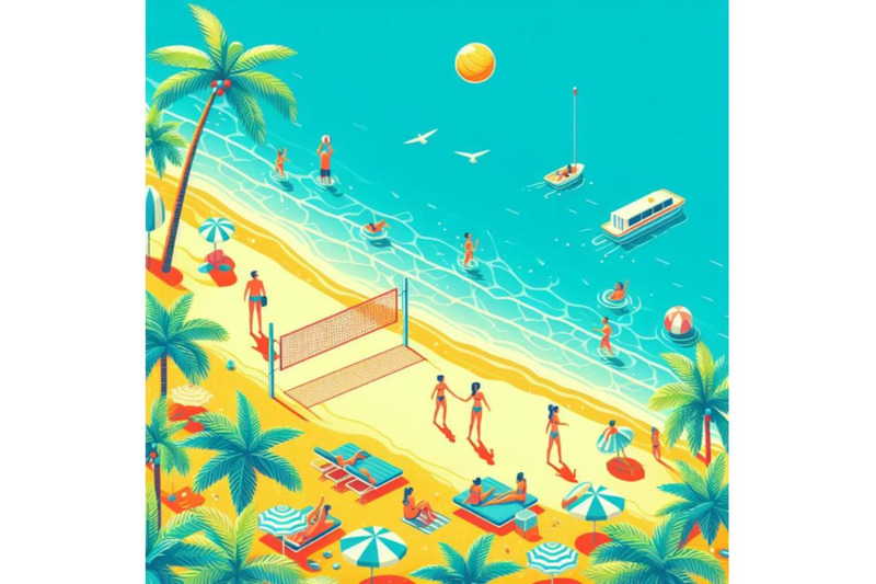 8-summer-beach-wal-bundle