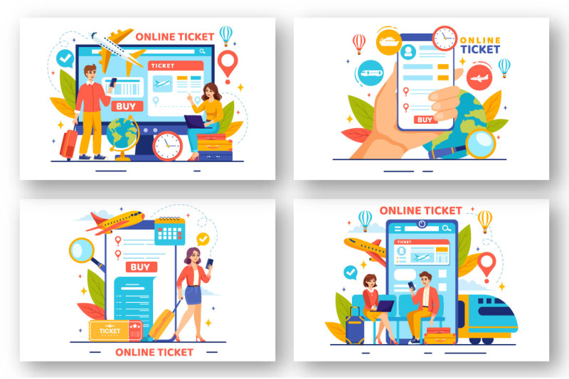 12-online-travel-ticket-illustration