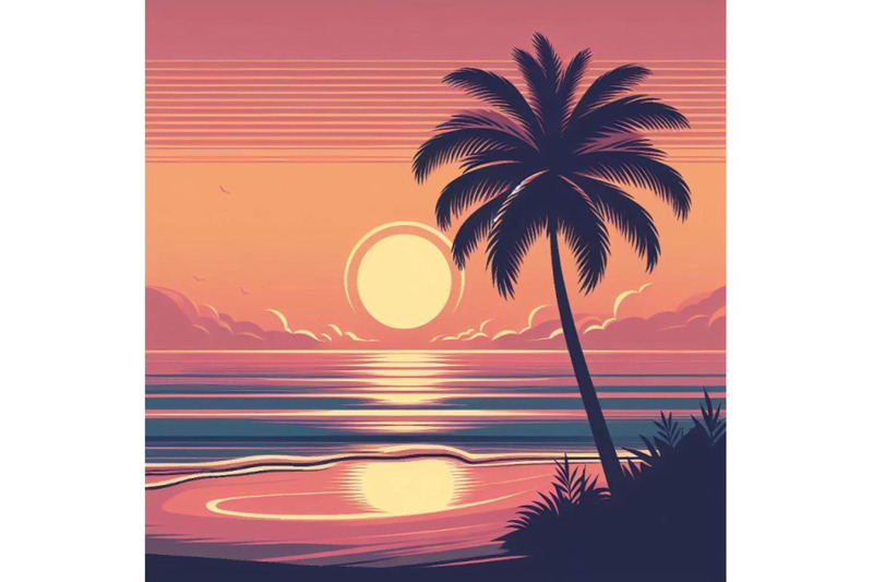 8-sunset-on-the-beach-with-palm-s-bundle