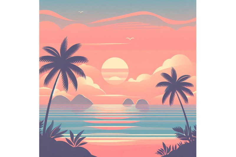 8-sunset-on-the-beach-with-palm-s-bundle