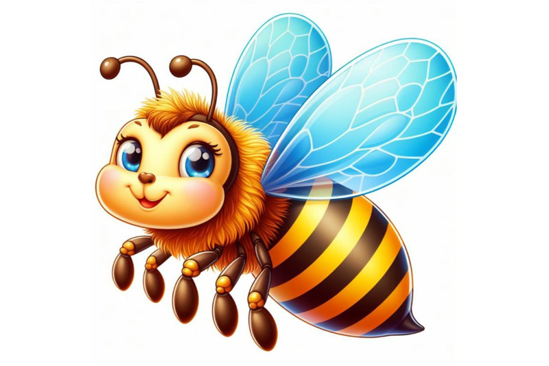 8-an-a-beautiful-bee-isolated-on-bundle