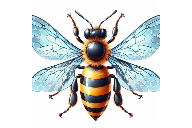 8-an-a-beautiful-bee-isolated-on-bundle