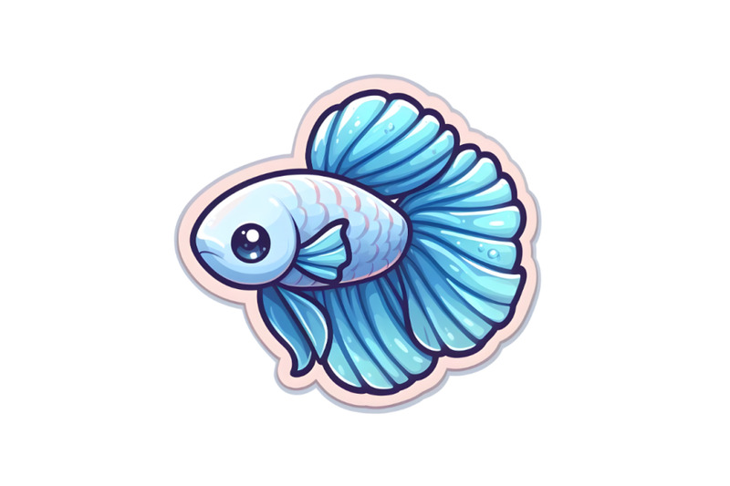 cute-betta-fish-sticker