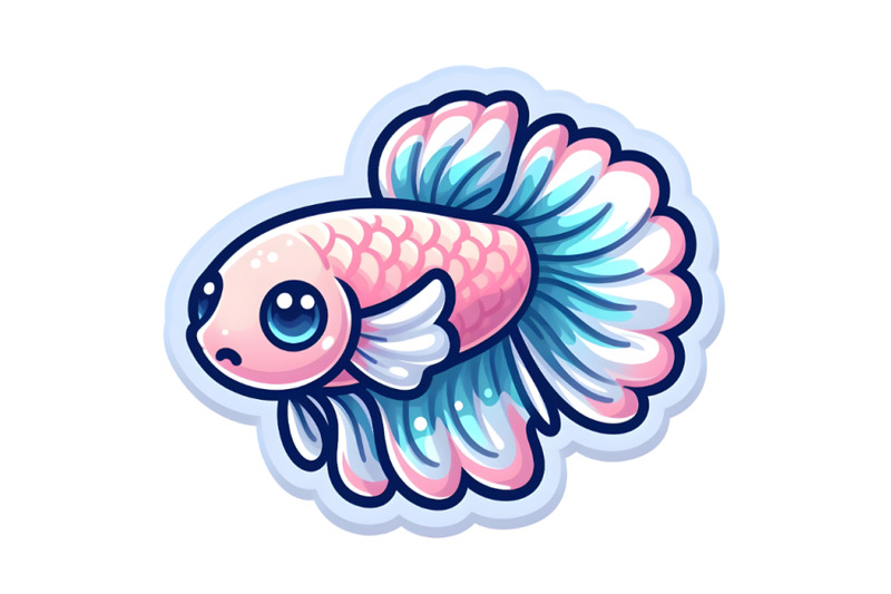 cute-betta-fish-sticker