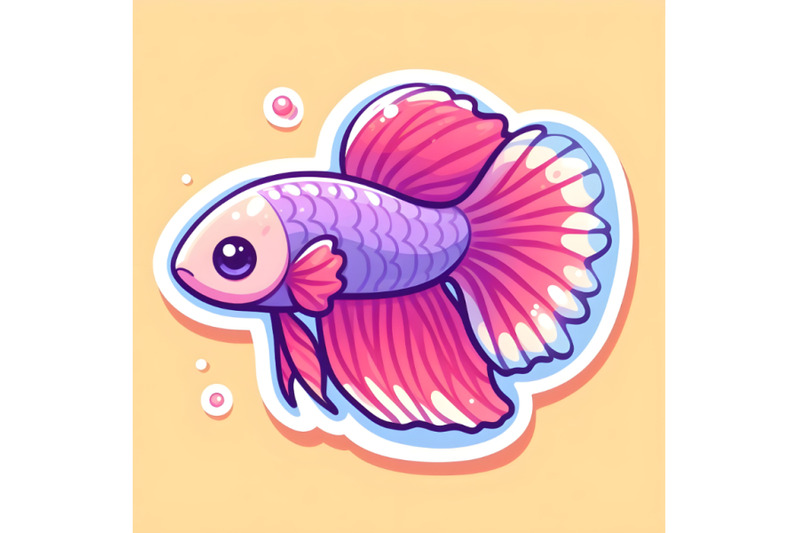 cute-betta-fish-sticker