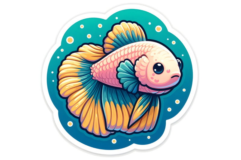 cute-betta-fish-sticker