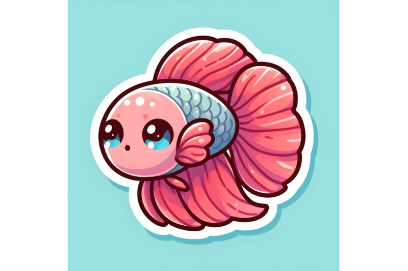 cute-betta-fish-sticker