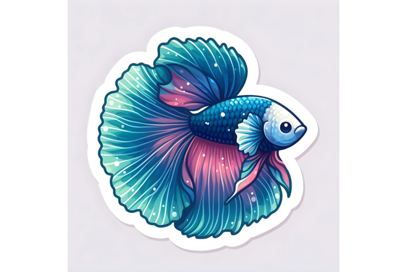 cute-betta-fish-sticker