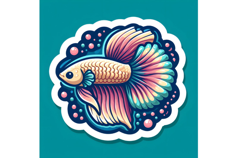 cute-betta-fish-sticker