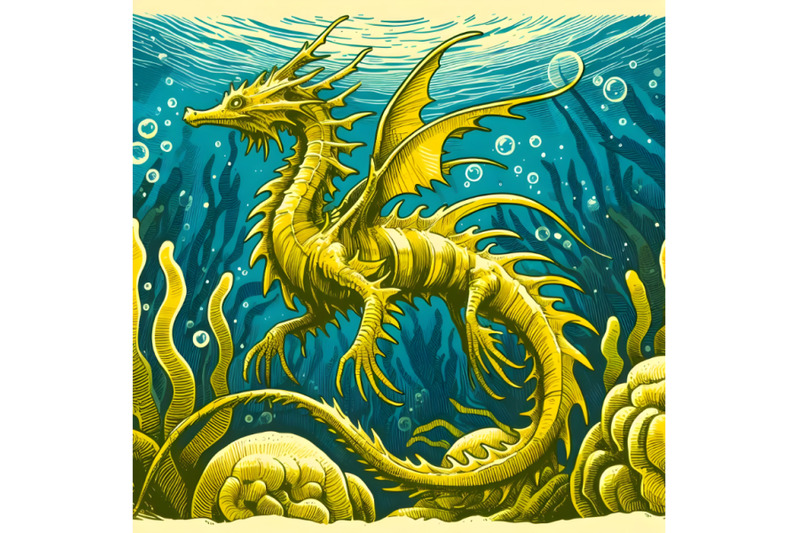 leafy-sea-dragon-in-ocean