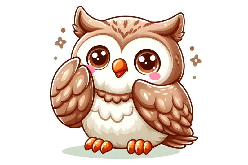 cute-owl-with-white-background