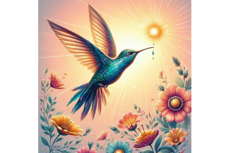 8-hummingbird-flying-around-flowers