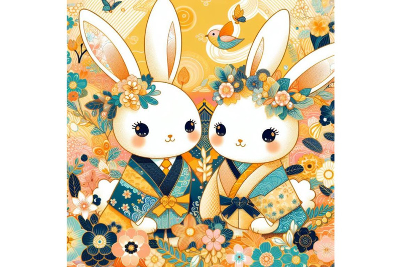 8-abstract-spring-couple-bunny-p-bundle