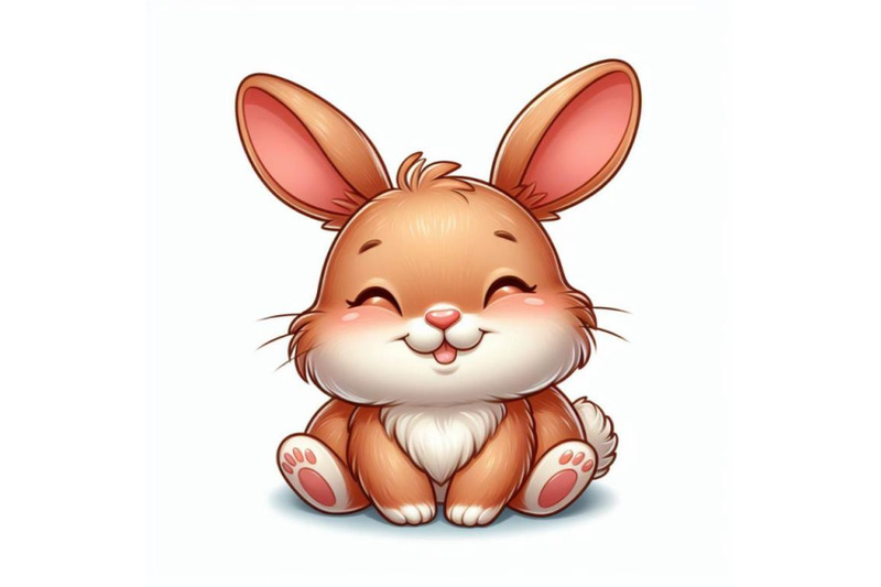 8-cute-rabbit-on-white-background