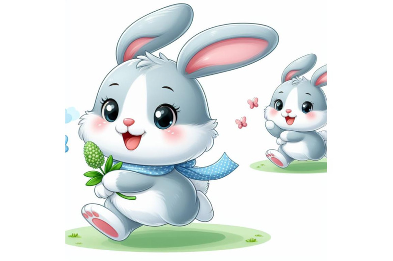 8-cute-rabbit-on-white-background