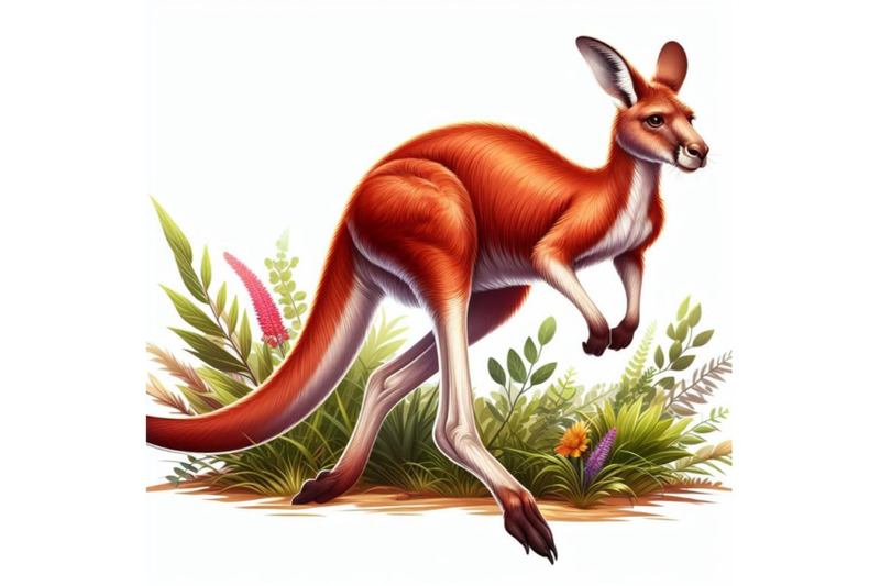 8-australian-big-red-kangaroo-iso-bundle