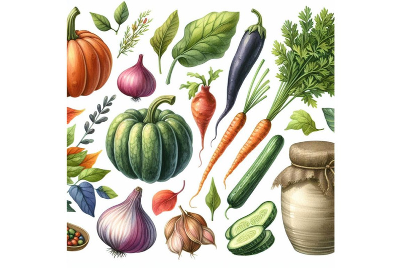 8-watercolor-seasonal-vegetables-bundle