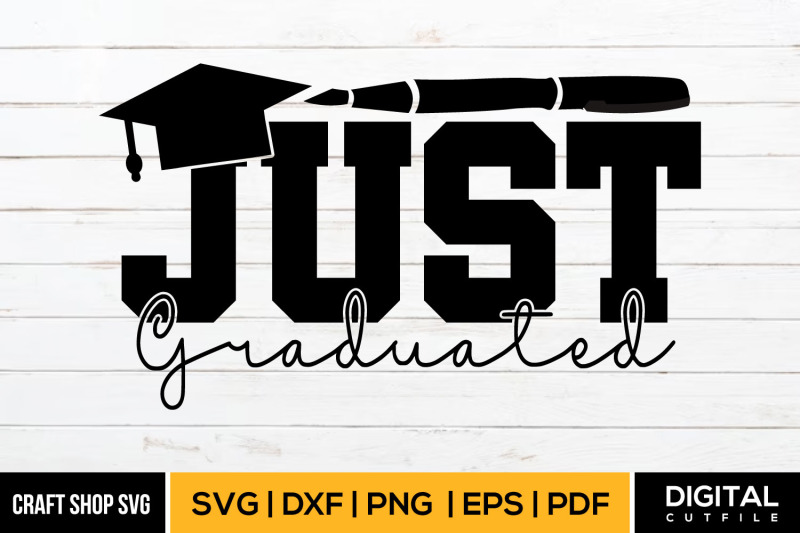 just-graduate-svg-graduate-svg-cut-files