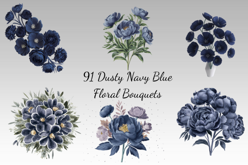 dusty-navy-blue-flowers-clipart-bundle