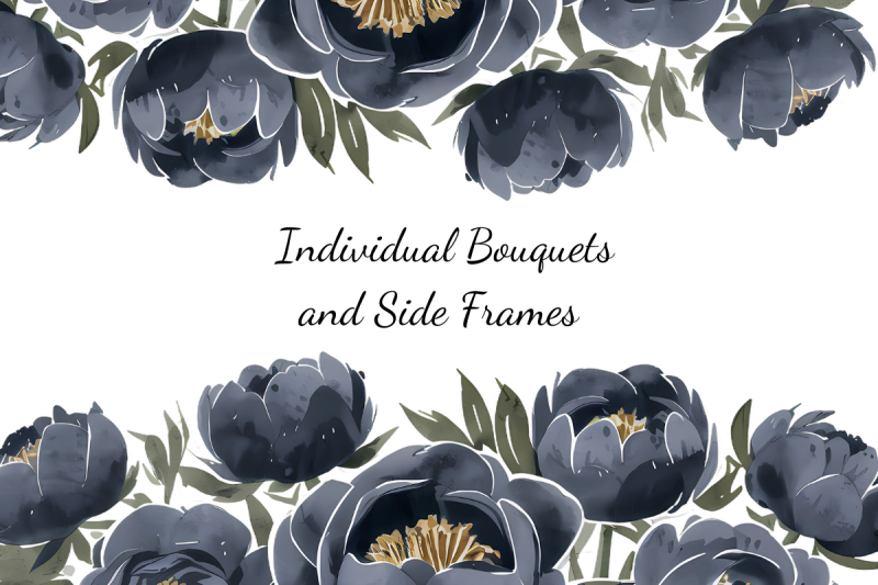 dusty-navy-blue-flowers-clipart-bundle