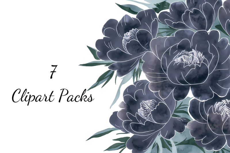 dusty-navy-blue-flowers-clipart-bundle