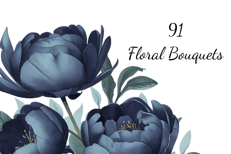 dusty-navy-blue-flowers-clipart-bundle