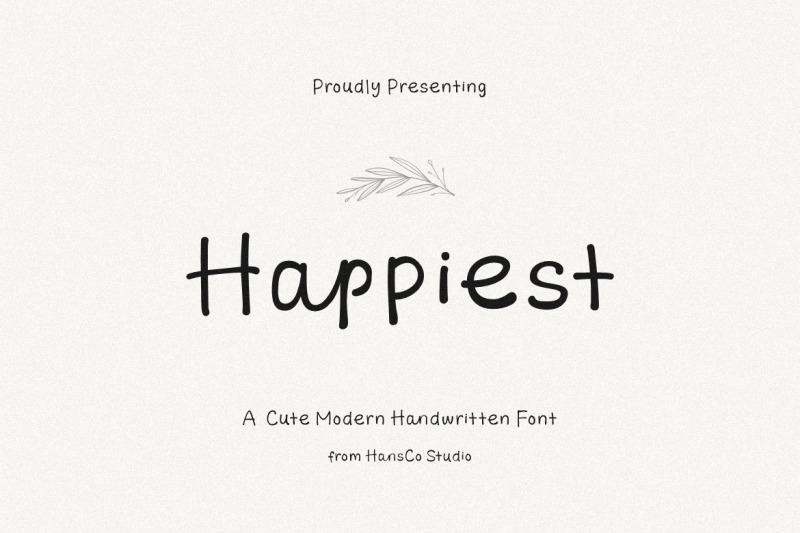 happiest-handwritten-font