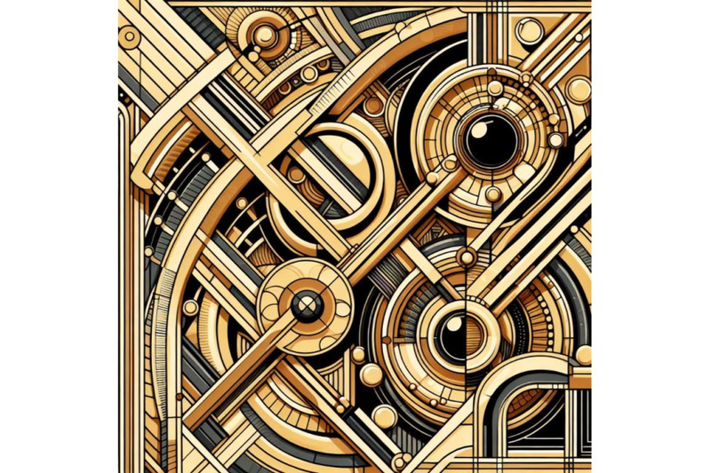 4-abstract-illustration-with-art-deco-ge