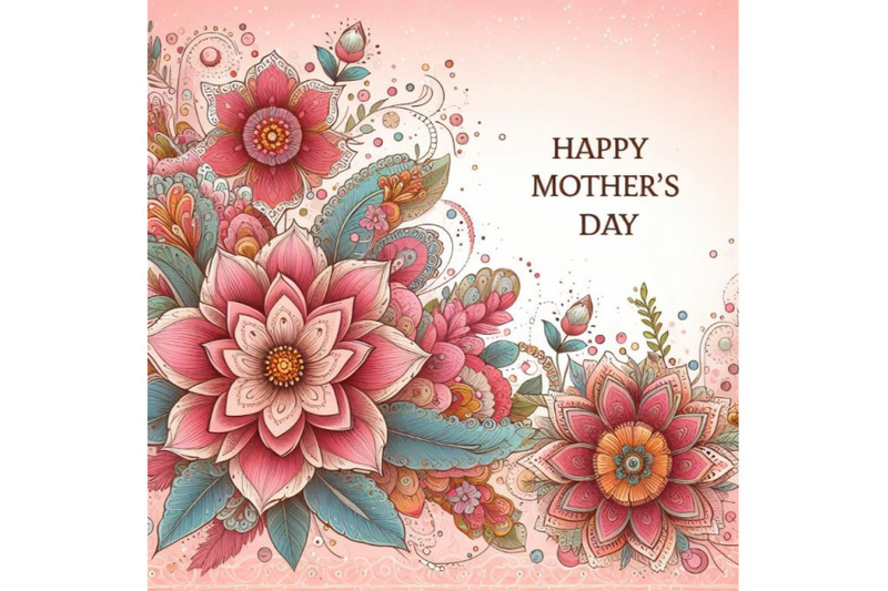 4-illustration-of-mother-039-s-day-in-floral-background