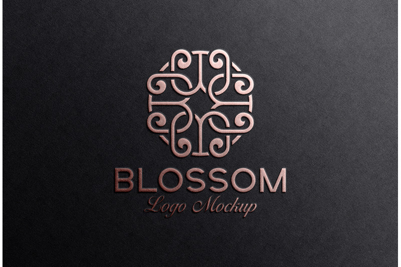 luxury-rose-gold-logo-mockup