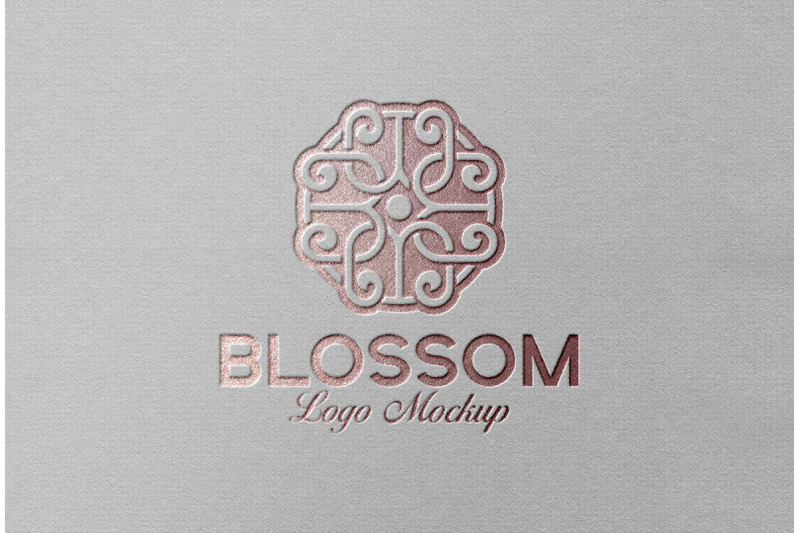 rose-gold-foil-logo-mockup-white-textured-paper