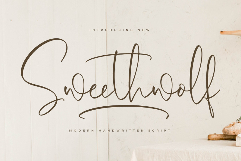 sweethwolf-modern-handwritten-script